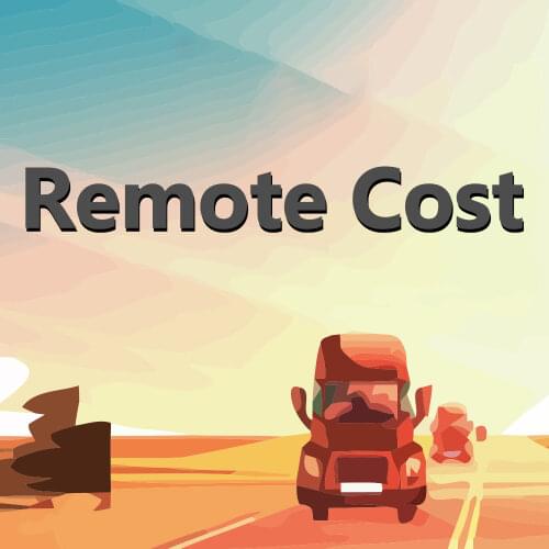 30 USD DHL / Fedex / Ups /Ems The Additional Extra Shipping Cost For Remote Area Cost