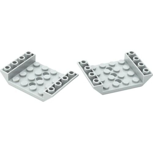 Building Blocks Slope Inverted 6x4 Reverse Slope Brick with Holes Technical Parts DIY Bricks Compatible with 60219 Toys for Kids