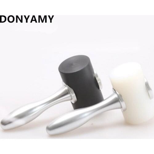 DONYAMY DIY Leather Carving Hammers Beginner Entry Set Printing Tools Rotary Engraved Carved