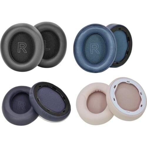 Soft Touch Protein Leather Earpad For Anker Soundcore Life Q30 Q35 BT Headphone Ear Pads Cushion Memory Sponge Cover Earmuff
