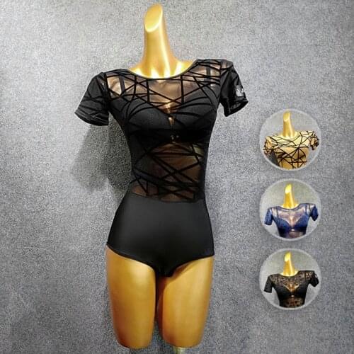 New Latin Dance Tops Women Dance Costume Lace Salsa/Tango Dress Camisa Flamengo Ladies Latin Dance Clothes Women Ballroom Tops