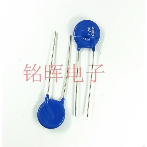 New 25pcs B72214S251K101 S14K250 Varistor 250V 4500A 490pF 14MM1 in stock