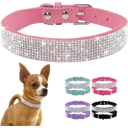 Dog Collars for Dogs Cats Accessories Adjustable Cat Collar Bell Durable Necklace Outdoor Walking Pet Decor Collars
