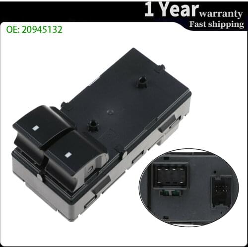 Window Control Switch Regulator Lifter Button console For Chevrolet Silverado GMC Sierra 1500 2500 3500 HD 20945132