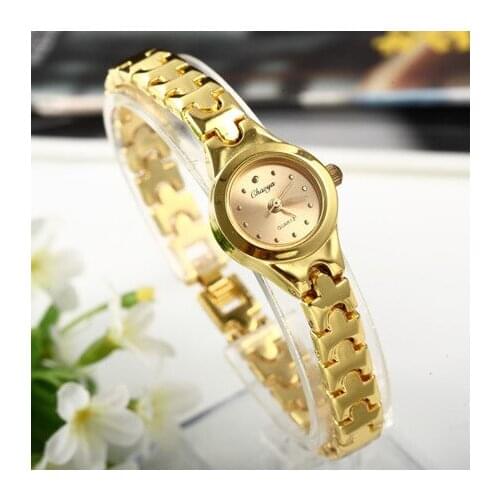 Christmas Gift watch! Fashion Quartz Dial Casual Wristwatch Women Alloy Bracelet Watch Hour Hot Sale Reloj Drop Shipping