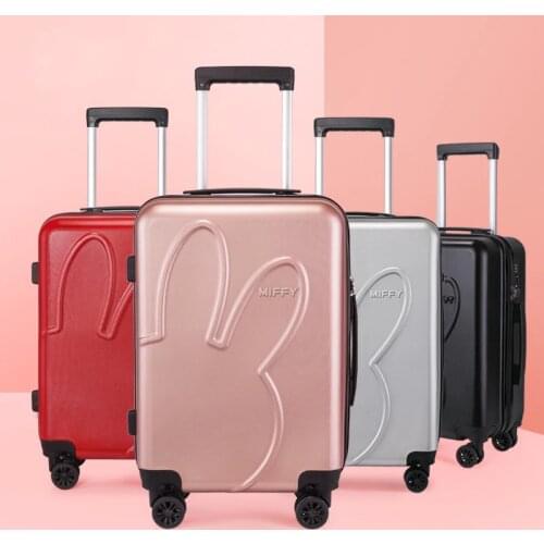 Universal wheels Rolling luggage bag travel bag 24 inch Trolley suitcase 20 inch Cartoon drag boxes for boys vs girls on wheels