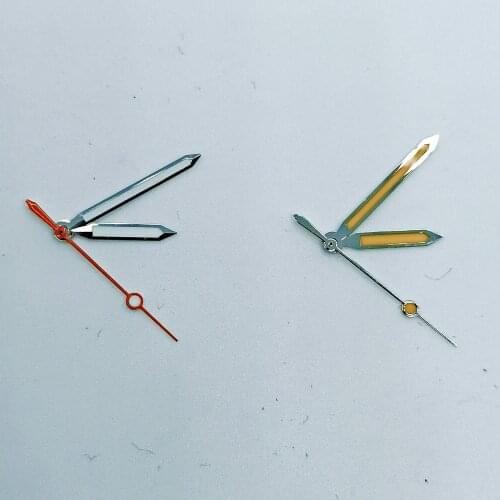 Mans Watch Part Green Night Light Hour Hands For Automatic Movement Of NH35 ST16 Miyota 8215 8205 8200