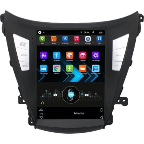 Android Car Radio Multimedia For Hyundai Elantra Stereo Receive Portrait Screen GPS Navigator All-in-one Intelligent System 2Din