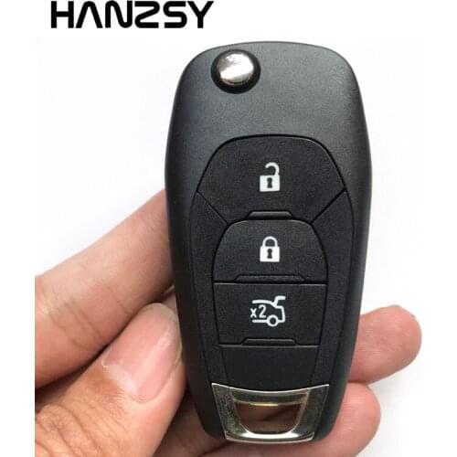 3 Buttons Remote Key Case shell For Chevrolet Captiva Cruze Aveo Spark Replacement Car Flip Key Fob Cover HU100 Uncut Blade