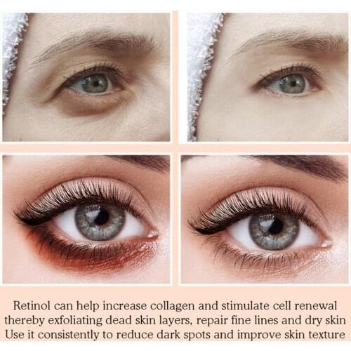 Hyaluronic Acid Collagen Eye Mask Retinol Moisturizing Hydrogel Eye Patch (60 Pieces) Anti-wrinkle Eye Bags Remove Dark Circles