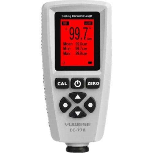 Paint surface inspection used car inspection coating thickness gauge ec770 iron and aluminum coating film instrument