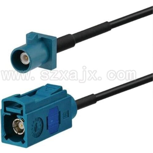 JX connector Wireless Fakra "Z" Female Jack to Fakra "Z" Male Plug Straight RG174 RF Pigtal Cable for GPS DAB Aerials Adaptor