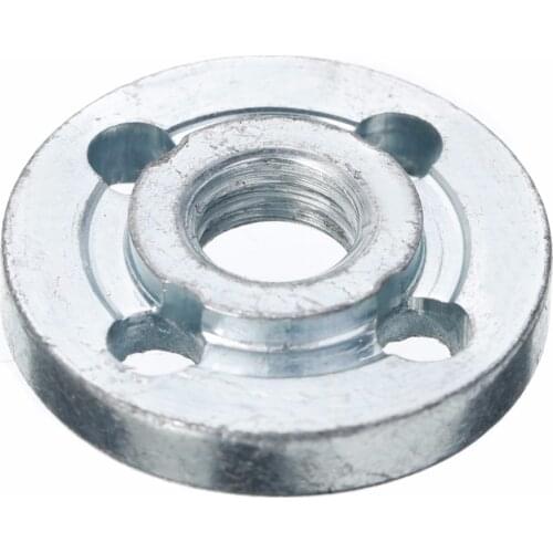 M10 Angle Grinder Flange Kit Lock Nut Inner Outer Set Lathe Machining of Steel Angle Grinder Accessory