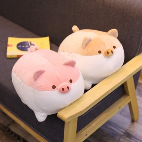 For Children Soft Cushion Pusheen Cushion Cute Kids Doll Girl Gift 40/50cm Soft Stuffed Pig Pillow Plush Toys Animal Pig Toy