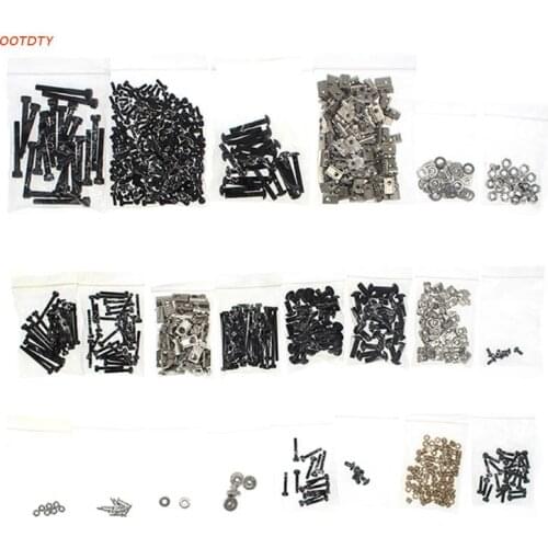 Voron V2.4 Fastener Set, Stainless Steel Hexagon Socket Bolt Screw Nut Washer Sorting Kit, Automatic Leveling, Quick Detachable