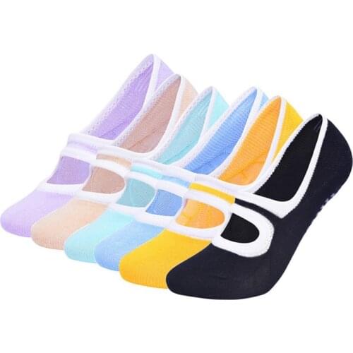 Yoga Socks Plus Size Yoga Socks Female Yoga Sports Dance Backless Non-slip Gym Indoor Floor Women Socks