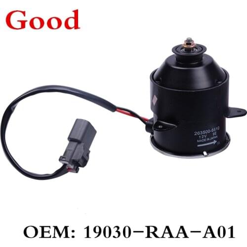 CAPQX NEW COOLING FAN (T.RAD) Motor 19030-RAA-A01 For CRV 2007-2011,ODYSSEY RB1 2005-2008,ACCORD CM4 CM5 CM6