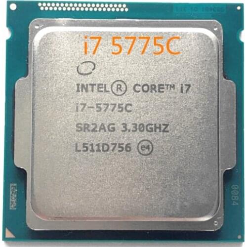 Free shipping Intel Original Core I7 5775C I7-5775C 3.3GHz 14nm quad core 65 W desktops CPU Processor