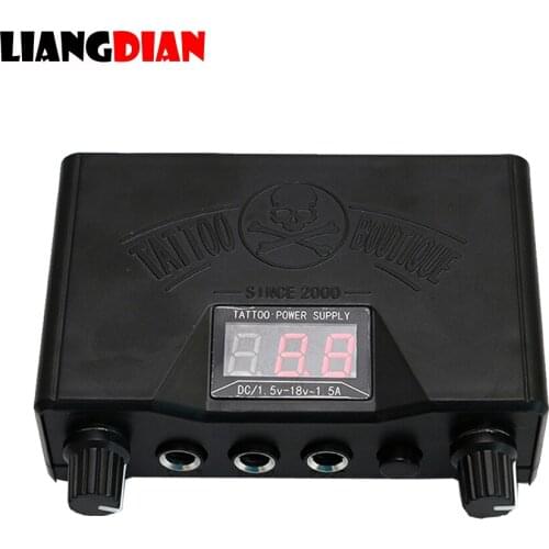 Professional Tattoo Power Supply Accessory With Double Digital LCD Display For Tattoo Machine Gun Kits Tattoo Power Supply