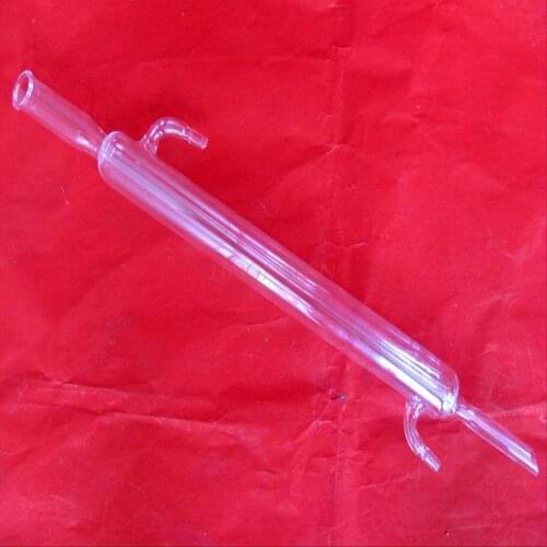 Straight Condenser 300mm Air Reflux Condenser Distillation Glass Instrument Chemical Experiment Consumables