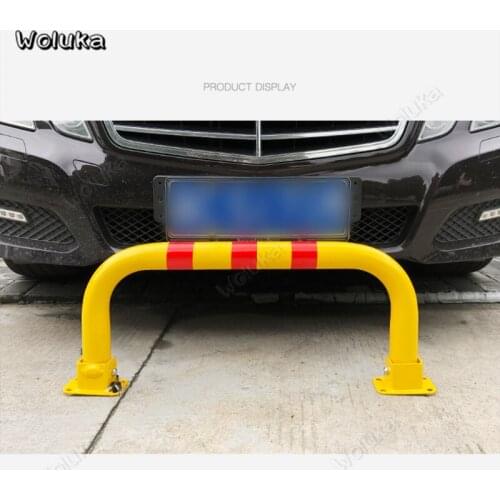 Steel pipe parking lock thick anti-collision gantry car garage occupancy parking space lock block automatic locking CD50 Q01