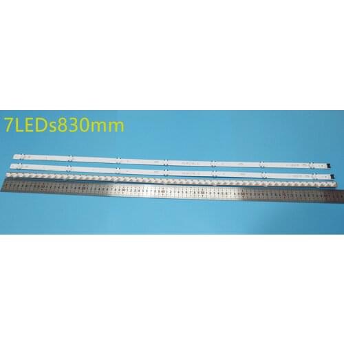 New 30 PCS 7LED 83cm LED strip for LG 43UK6300PLB 43UJ634V 43LJ61_FHD_L LC43490059A LC43490058A Innotek 17Y 43inch_A LC43490074A