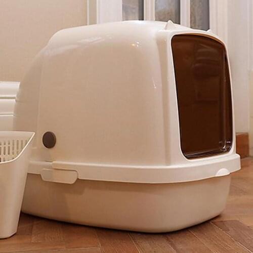 Basin Cat Toilet Deodorizing And Anti-splashing Sandbox Cat Poop Basin Cat Supplies