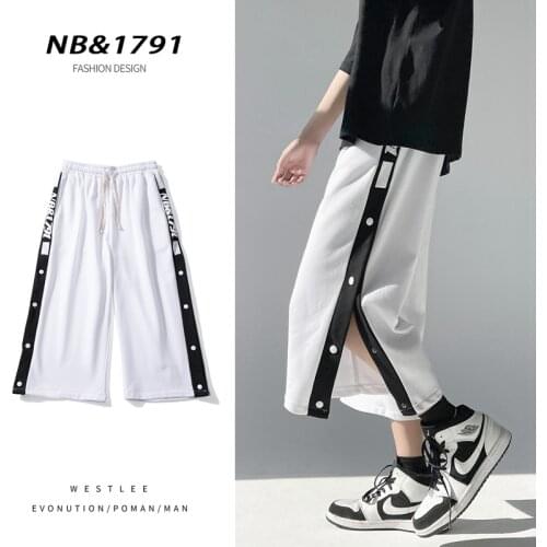 VAJANED Men's Cropped Trousers