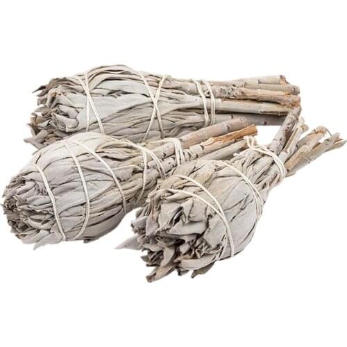3 Bundles White Sage California White Sage Pure Leaf Smoky Purification White Sage Smoking