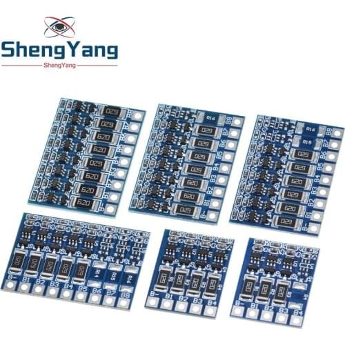 3S 4S 5S 6S 7S 8S 21V 4.2V Balance Function Protection Board 68mA 5S Li-ion Lipo Battery Lithium 18650 Batteries Balanced