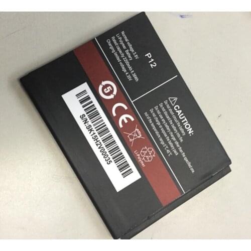 CUBOT P12 Battery High Quality Original 3.8V 2200MAH Battery Replacement for CUBOT P12 Smart Phone with phone stander