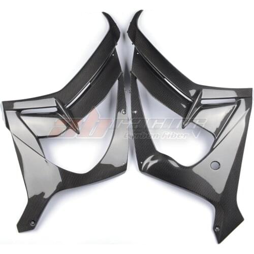 Side Panels Cover For Kawasaki ZX10R 2016 2017 2018 19 2020 Carbon Fiber 100