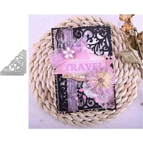 DiyArts Cutting Dies Making Scrapbook Greeting Card edge Lace Hollow Border Metal Cutting Dies Stencil Frame Embossing Template