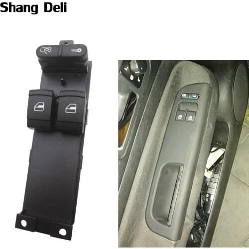 Master Panel Power Window Switch Left Driver Side For Golf 4 MK4 Passat B5 1998 - 2005