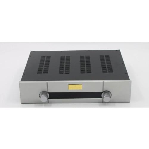 Imitation Gawain preamp chassis / Aluminum panels iron chassis / AMP case Enclosure box DIY ( 430*95*340mm)