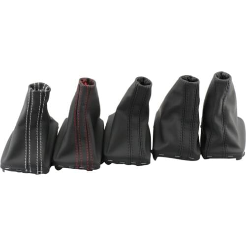For Audi a3 A1 3 6 7 Q3 / RSQ3 RS3 4 5 leather shift dust cover Gear shift knob Original Car special Gear dust cover