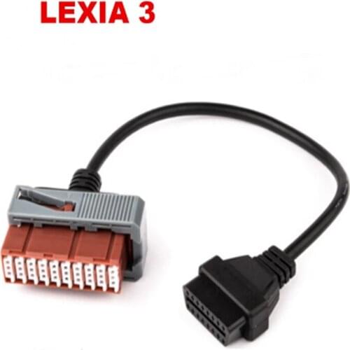Best Lexia3 PP2000 PSA XS Evolution 30Pin Cable OBD2 EOBD Lexia3 PSA 30 Pin OBDII Diagnostic Cables For Old Peu-geot/Ci-troen