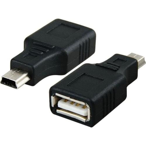 Adapter Fashion Easy New And High Quality OTG F/M Mini 2.0 Male To Micro USB Female Connector Changer Adapter Converter 2021