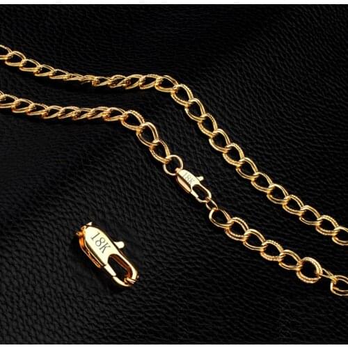 20-inch Silver color plated high quality transport N925 sterling Silver color yellow necklace mens jewelry seal haute couture