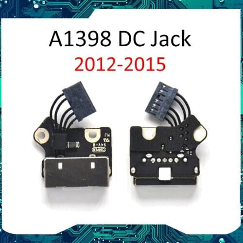 NEW for Macbook Pro 15.4" Retina A1398 DC Jack 820-3109-A DC-IN Power Jack Board Connector 2012 2013 2014 2015 Year