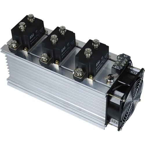 MFC250A Thyristor Module Single phase Half Control Thyristor MFC250A1600V with raditor and fan
