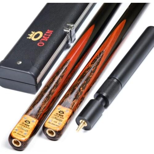 Omin Hell Lips Series Snooker Cue Stick 9.8mm Tip Ash Shaft Brass Jointed Inlay Butt Billiard Cue Taco De Billar Professional