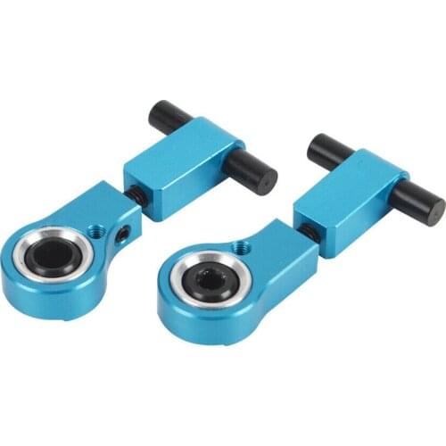 2PCS Aluminum Alloy Front Adjustable Upper Arm for Tamiya TT02 Upgrade Parts