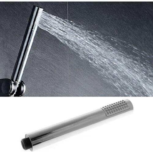 Pressurized Water-Saving Hand-held Shower Head Stick Made Of ABS Straight Threads Bathroom Accessories R06 Whosale&DropShip