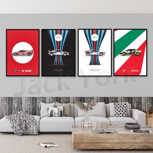LIVERIES Series - prints - poster/ wall art / car gift /racing / basf / race / racing / m1 procar