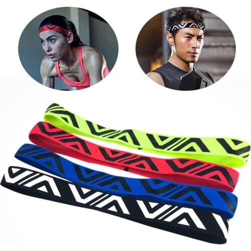 Outdoor Sports Headband Portable Fitness Hair Bands Man Woman Hair Wrap Brace Elastic Cycling Yoga Running Sweatband Headband