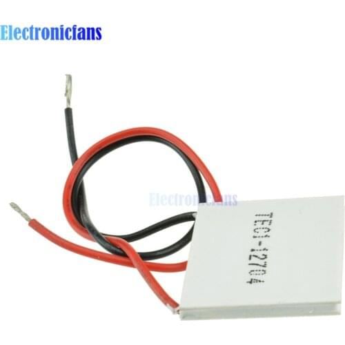Slim TEC1-12704 12V Heatsink TEC Thermoelectric Cooler Peltier 30mm*30mm GOOD