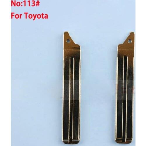 Replacement Flip Floding Remote Key Blade Car key Blank For Toyota Corolla