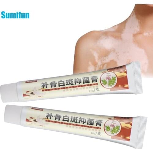 1Pc Vitiligo Cream White Spot Ointment Treatment Antibacterial Cream Localized Mycosis Leukoplakia Plaster Skin Care
