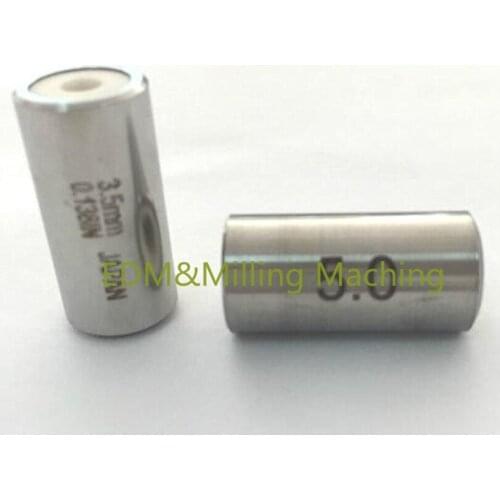 1PC EDM Drill Machine Ceramic Electrode White Ceramic Guide 5.9-6.0mm Puncher Machine For CNC Wire EDM Machine Service